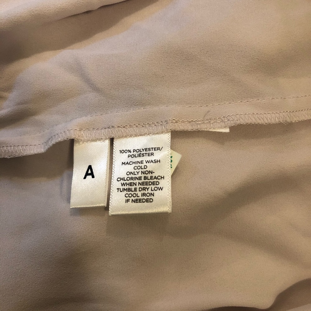 Euc Loft Button Down Utility Blouse - image 5